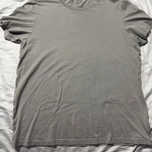 Stylish Gray Men's Short Sleeve Tee